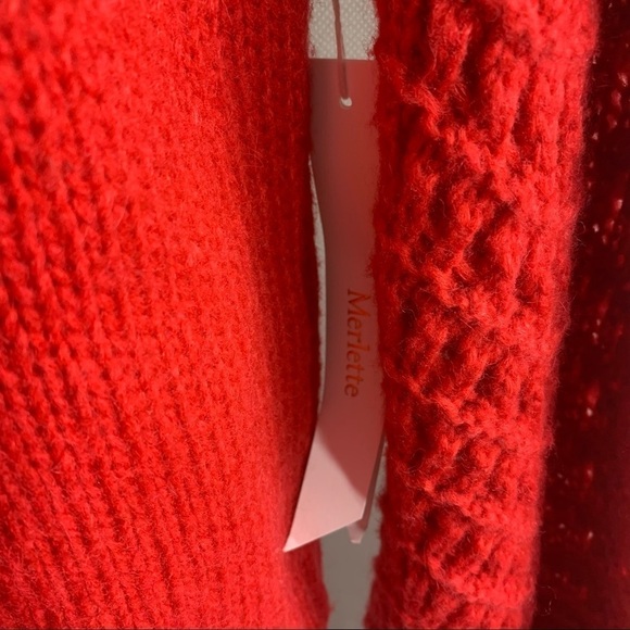 Merlette Somerset Puff Sleeve Sweater Size Small - Picture 9 of 15